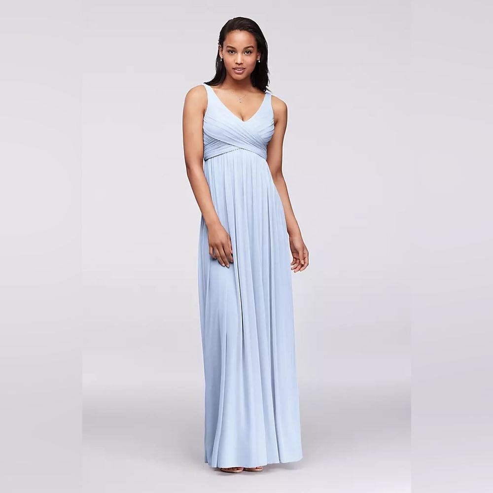 NWT- David’s Bridal Bridesmaid dress- size 26 -  Ice Blue